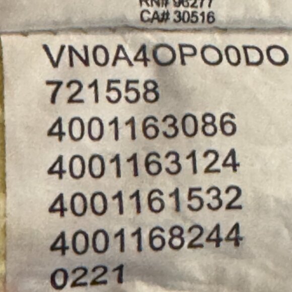 VANS Park Project Yellow Hoodie Sweatshirt Drawstring Pockets Logo Size Small - Picture 8 of 9